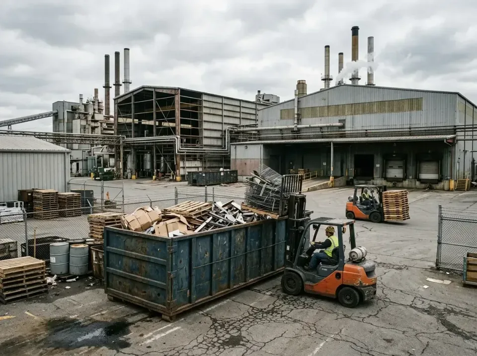industrial-factory-scrap-conta-003 — frequently asked questions, Cheap Roll-off Dumpster Rentals in Romeo, MI